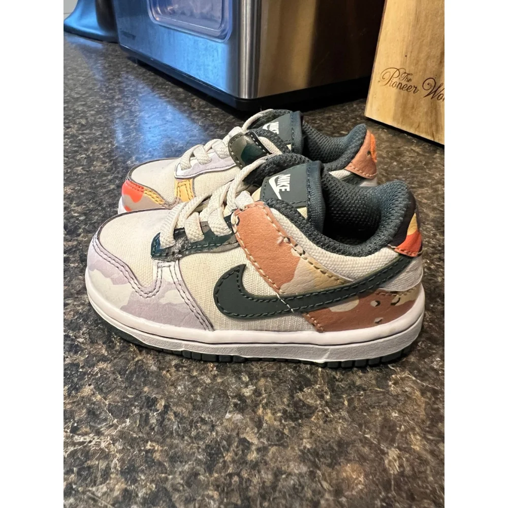 Nike 2021 Dunk Low SE TD 'Sail Multi-Camo